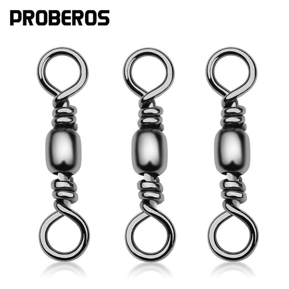 Saltwater Fishing Hook - Connecteur émerillons de pêche, baril en