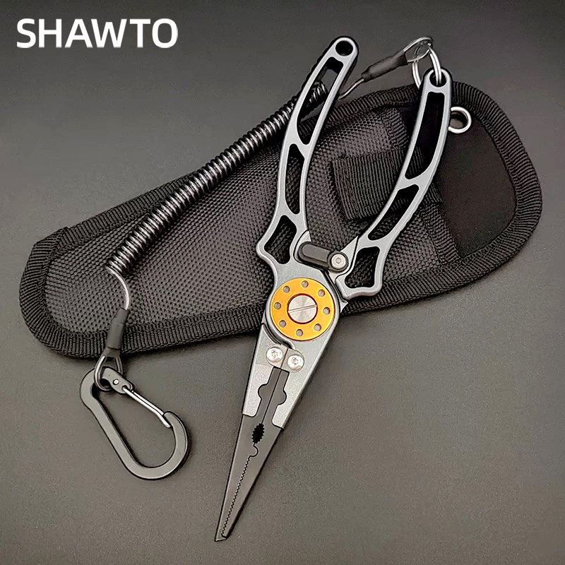 Saltwater Fishing Hook - Pince de pêche en aluminium Shawto