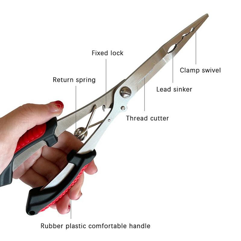 Pince de pêche allongée en aci - Saltwater Fishing Hook avis et prix