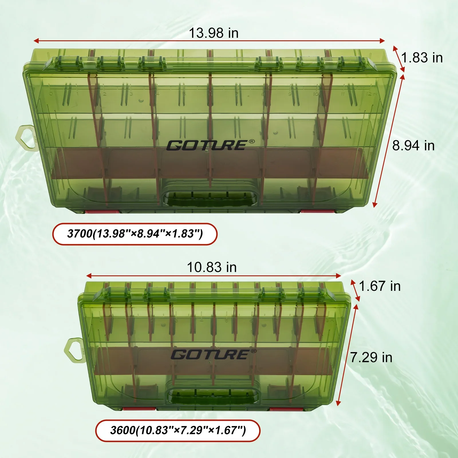 Goture – boîte de rangement de - Saltwater Fishing Hook avis et prix