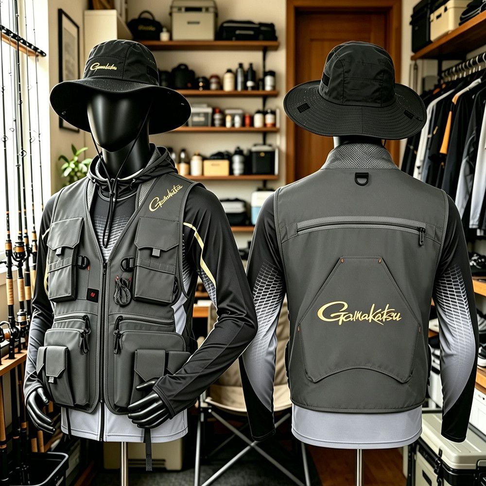 Gamakatsu Gilet de pêche multi - Fishing Vest Jacket avis et prix