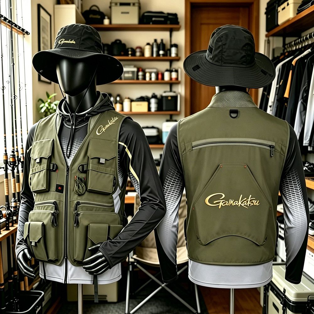 Gamakatsu Gilet de pêche multi - Fishing Vest Jacket avis et prix