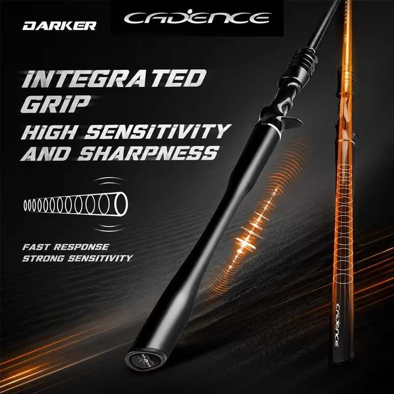 Canne à leurre Cadence Darker  - Bass Fishing Lure avis et prix