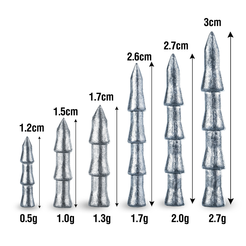LHFSH 10 pièces Plombs de pêch - Bass Fishing Lure avis et prix