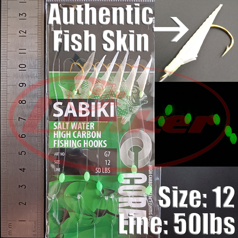 Lunker sabiki plate-forme croc - Saltwater Fishing Hook avis et prix