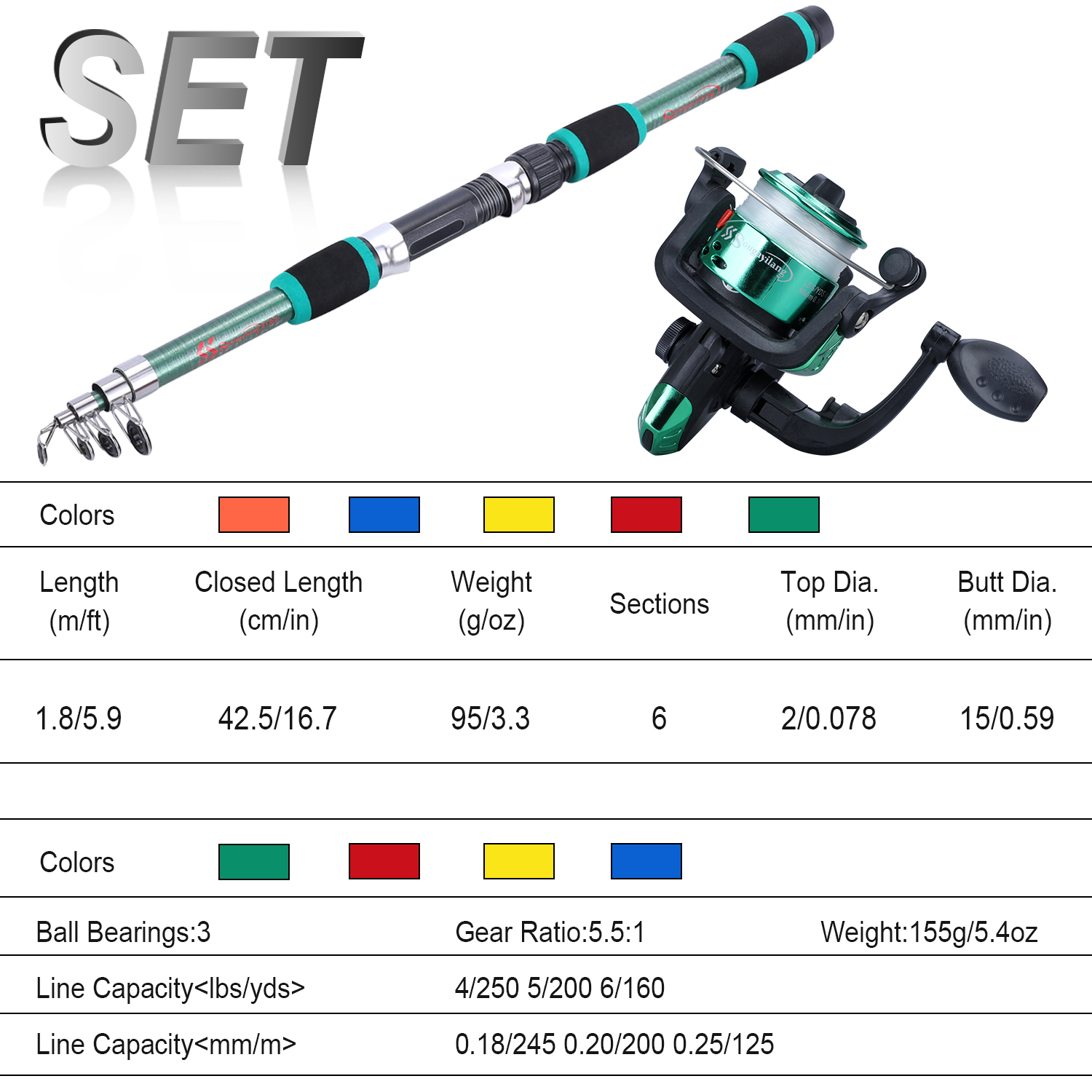 Sougayilang-Ensemble complet d - Saltwater Fishing Hook avis et prix