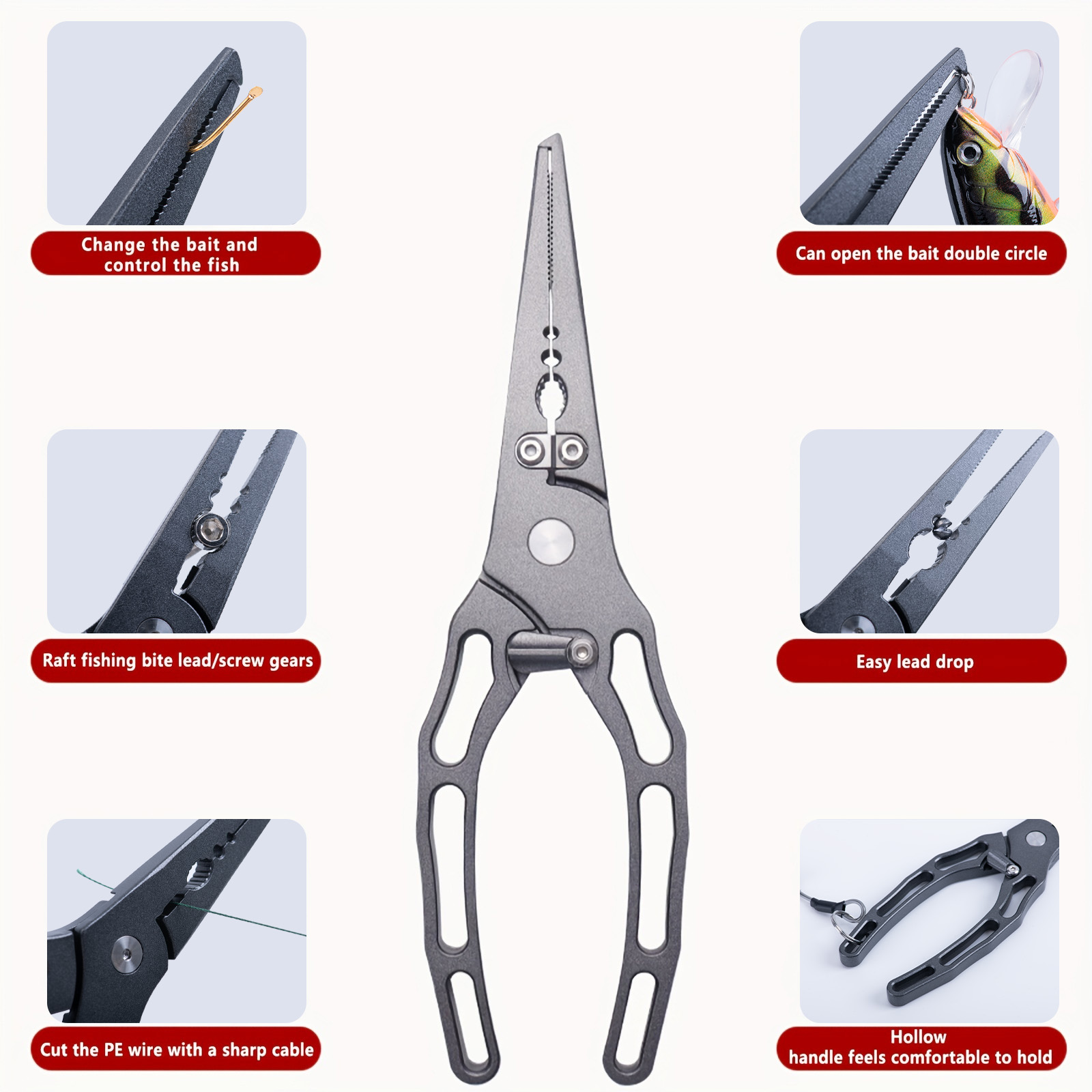 Kit combiné de pinces à pêche  - Fishing Equipment Price avis et prix